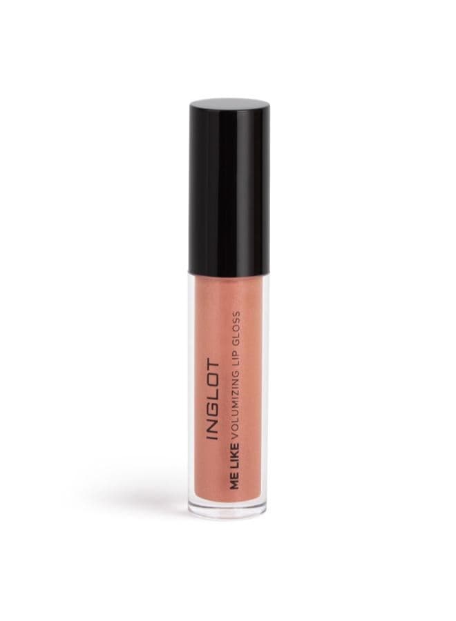 Inglot Me Like Volumizing Gloss Dark N Stromy 56 - Pink Elegance - Image 1