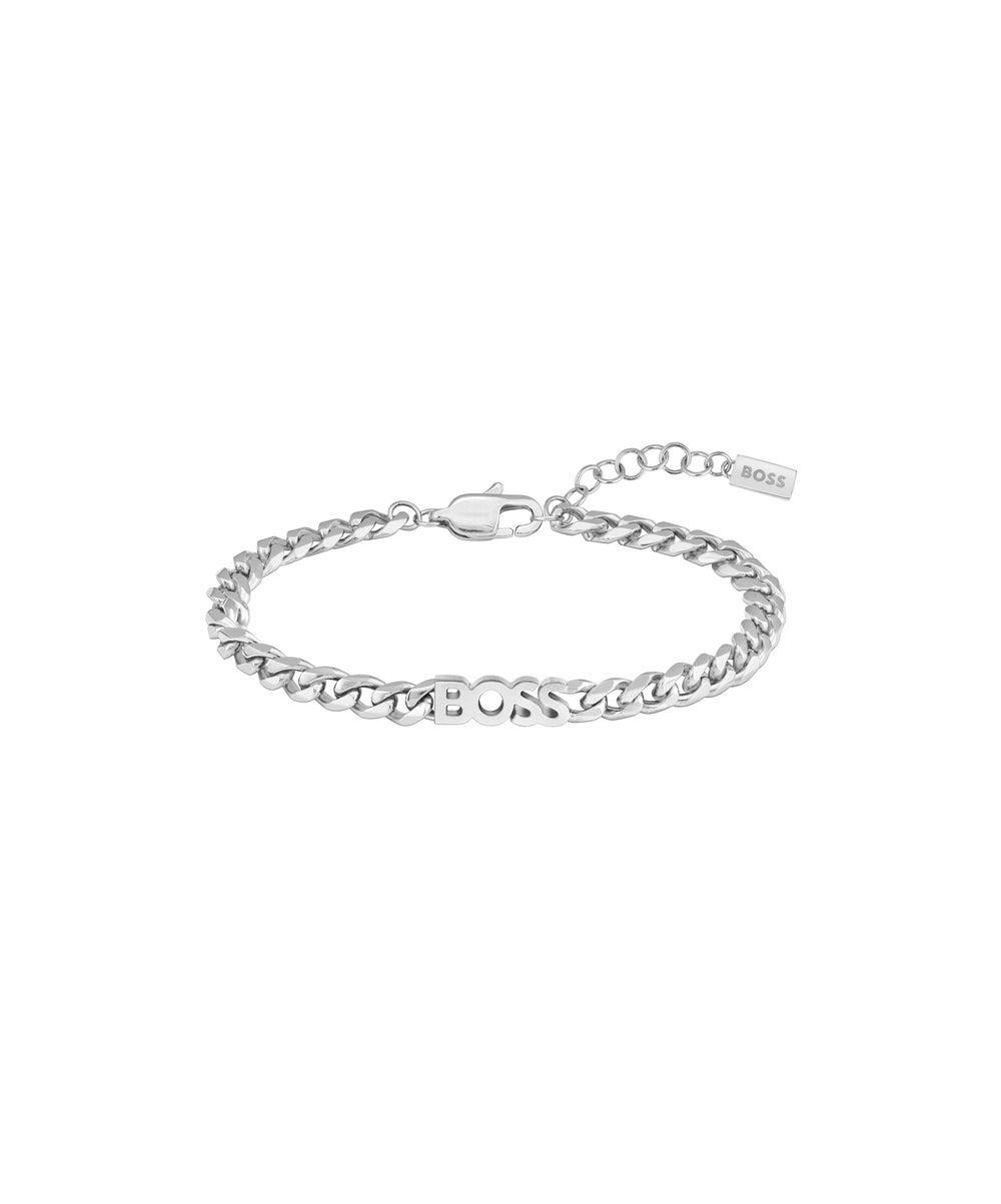 BOSS Kassy Silver Hand Chain Bracelet - Elegance for Her - Image 1
