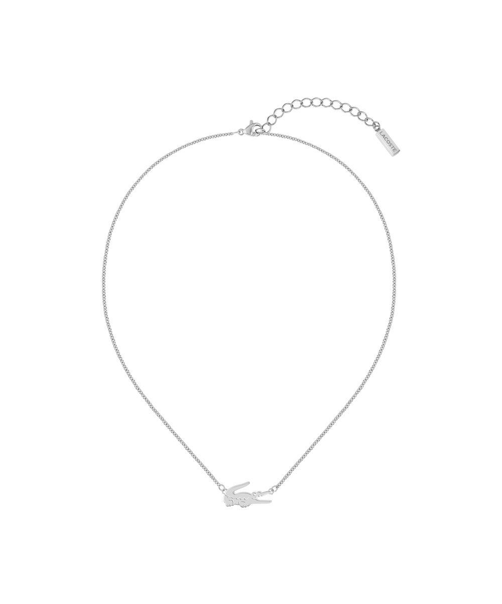 LACOSTE Elegant Crocodile Pendant Necklace for Women - Image 1