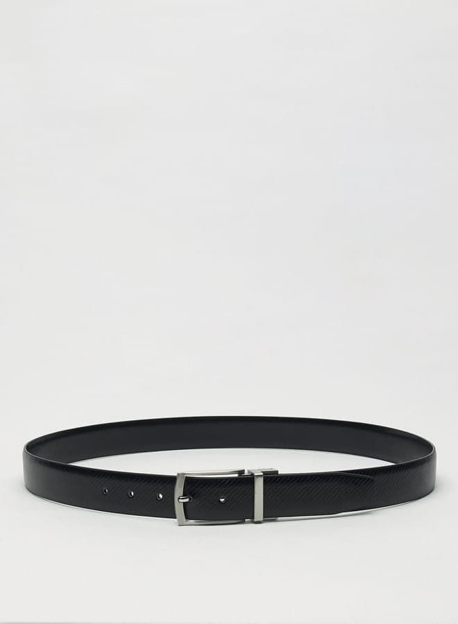 LBL by Shoexpress Textured Reversible Men's Belt - Image 1