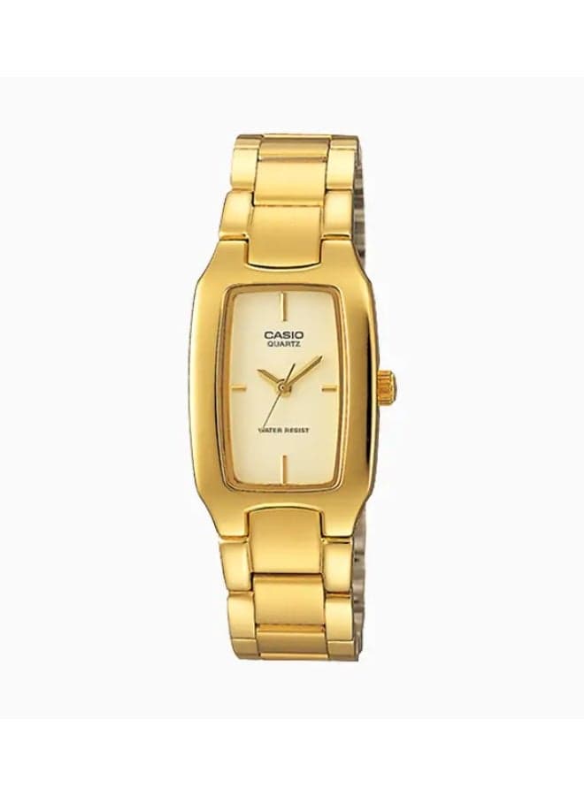 CASIO LTP-1165N-9C Elegant Gold Stainless Steel Watch - Image 1