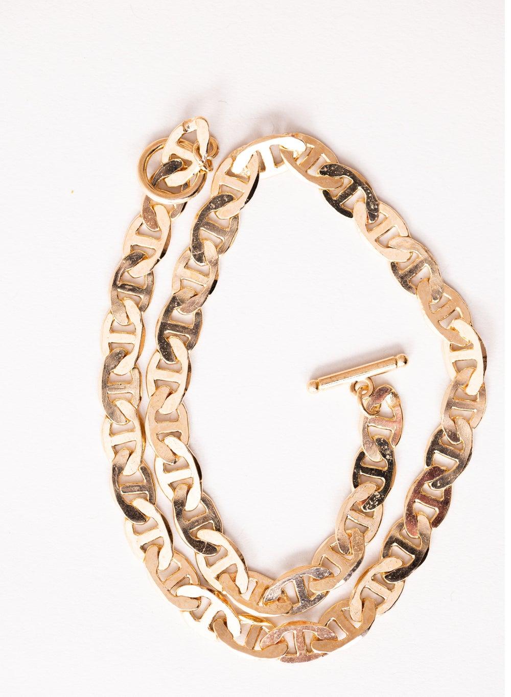 AMICA Polished Link Chain Bracelet: Sleek, Durable Style - Image 1