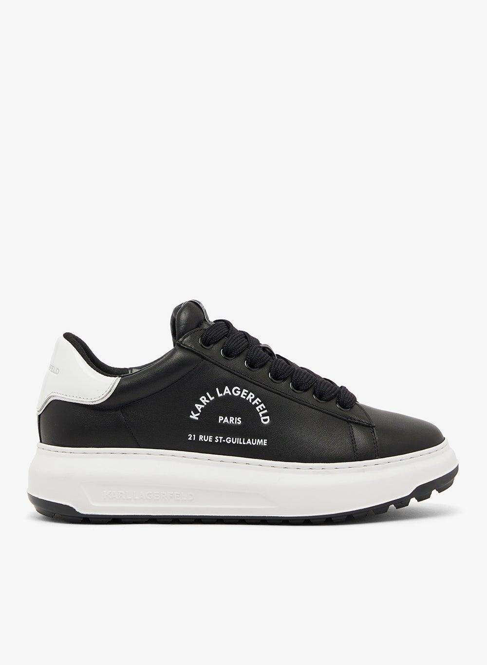 Kapri Lug Maison KL57538000: Sleek Black Low-Top Sneakers - Image 1