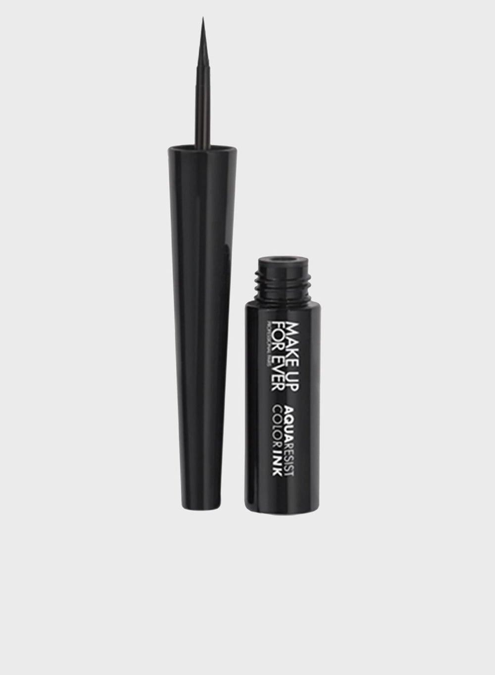 Aqua Resist Color Ink 01 - Matte Charcoal Eyeliner - Image 1