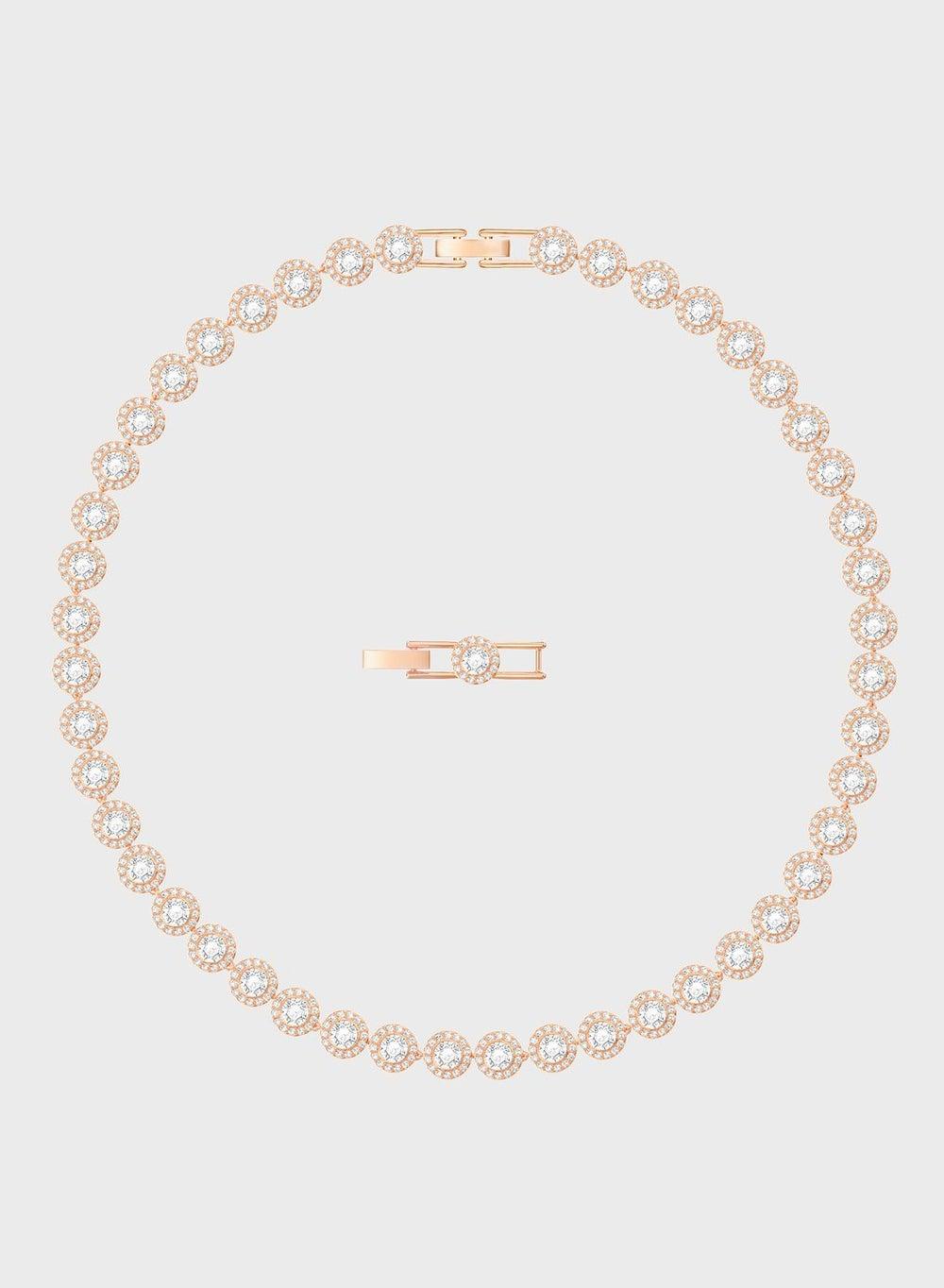 Swarovski Angelic Rose Gold Necklace for Women - Image 1