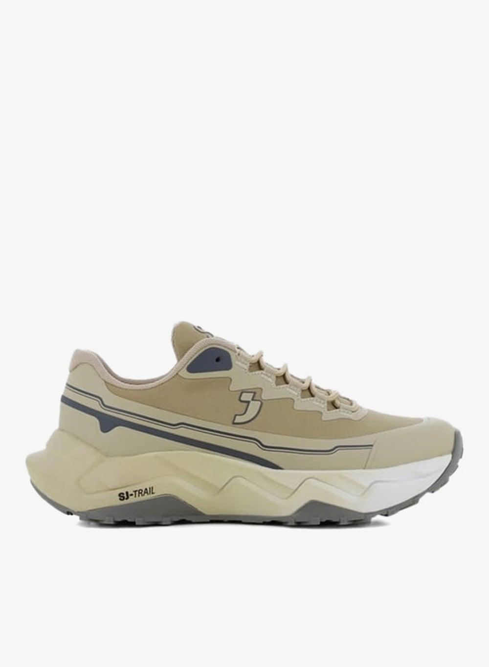 Elegant Beige 617363 791Beige Lace-Up Low Top Sneakers - Image 1