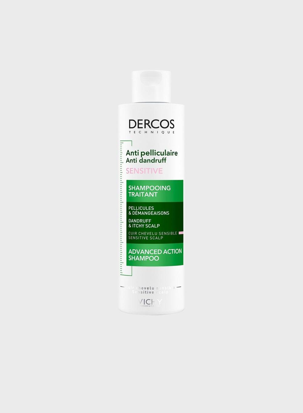 Vichy Dercos Sensitive Scalp Anti-Dandruff Shampoo 200ml - Image 1