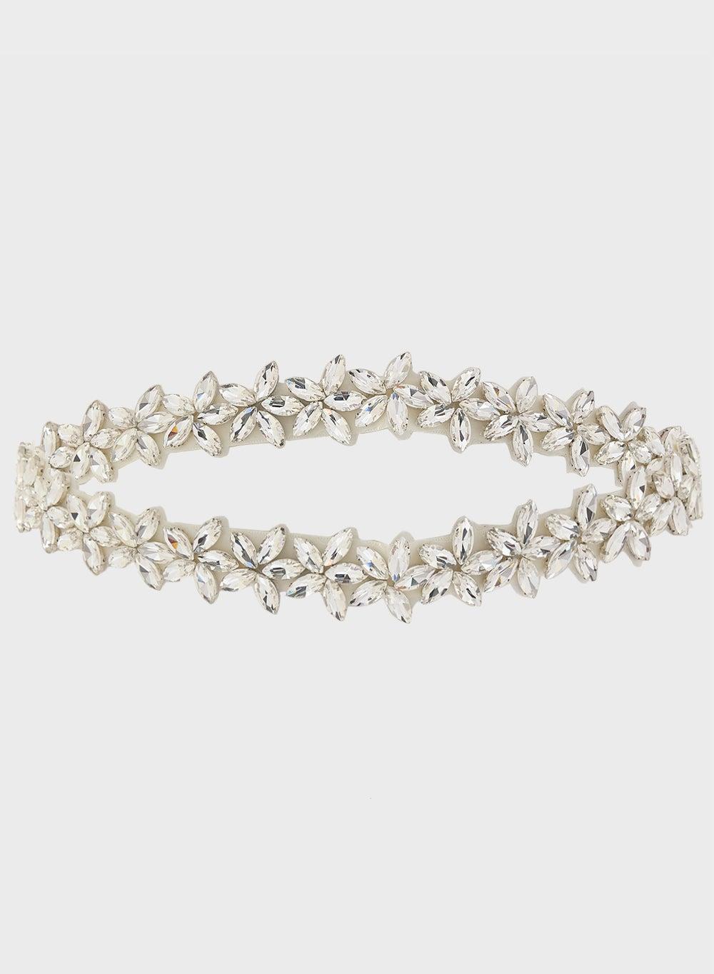 Ella Limited Edition Floral Metallic Women's Belt - Image 1
