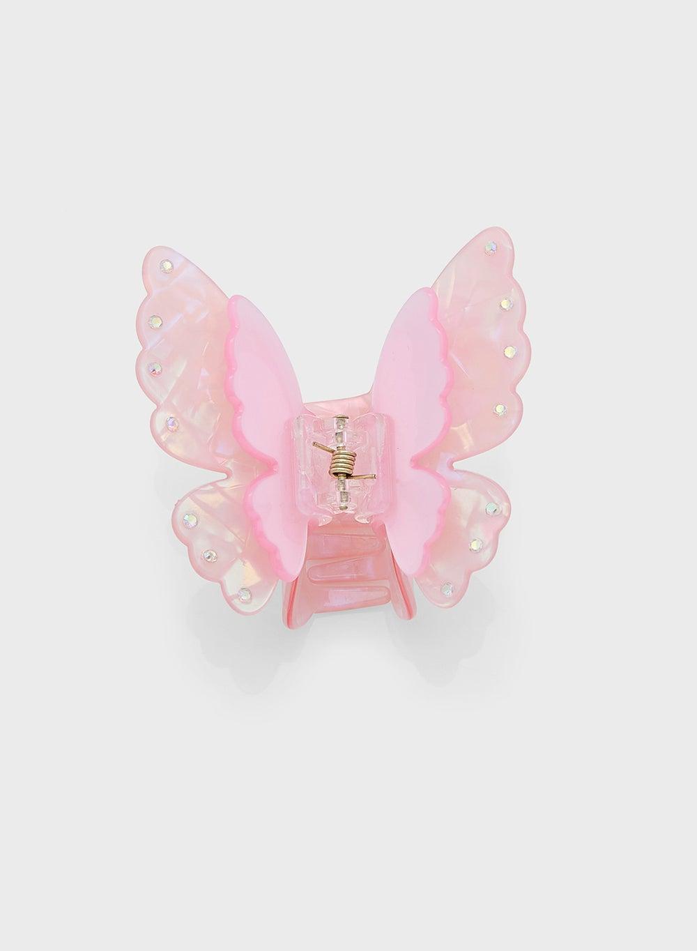 Chic Butterfly Claw Clip Th24070501 in Pink - Image 1