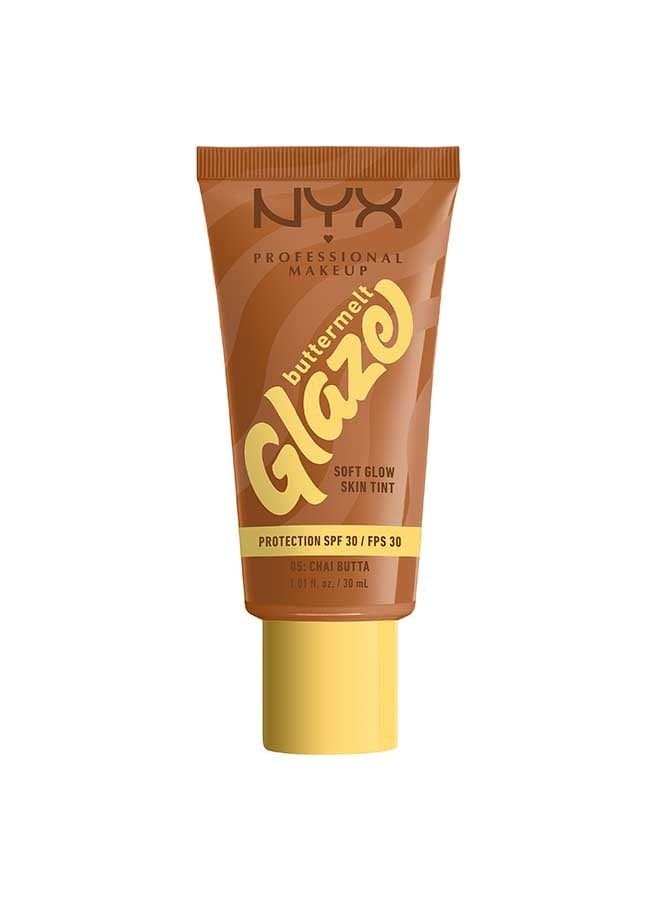 NYX Buttermelt Glaze Chai Butta SPF 30 Soft Glow Tint - Image 1