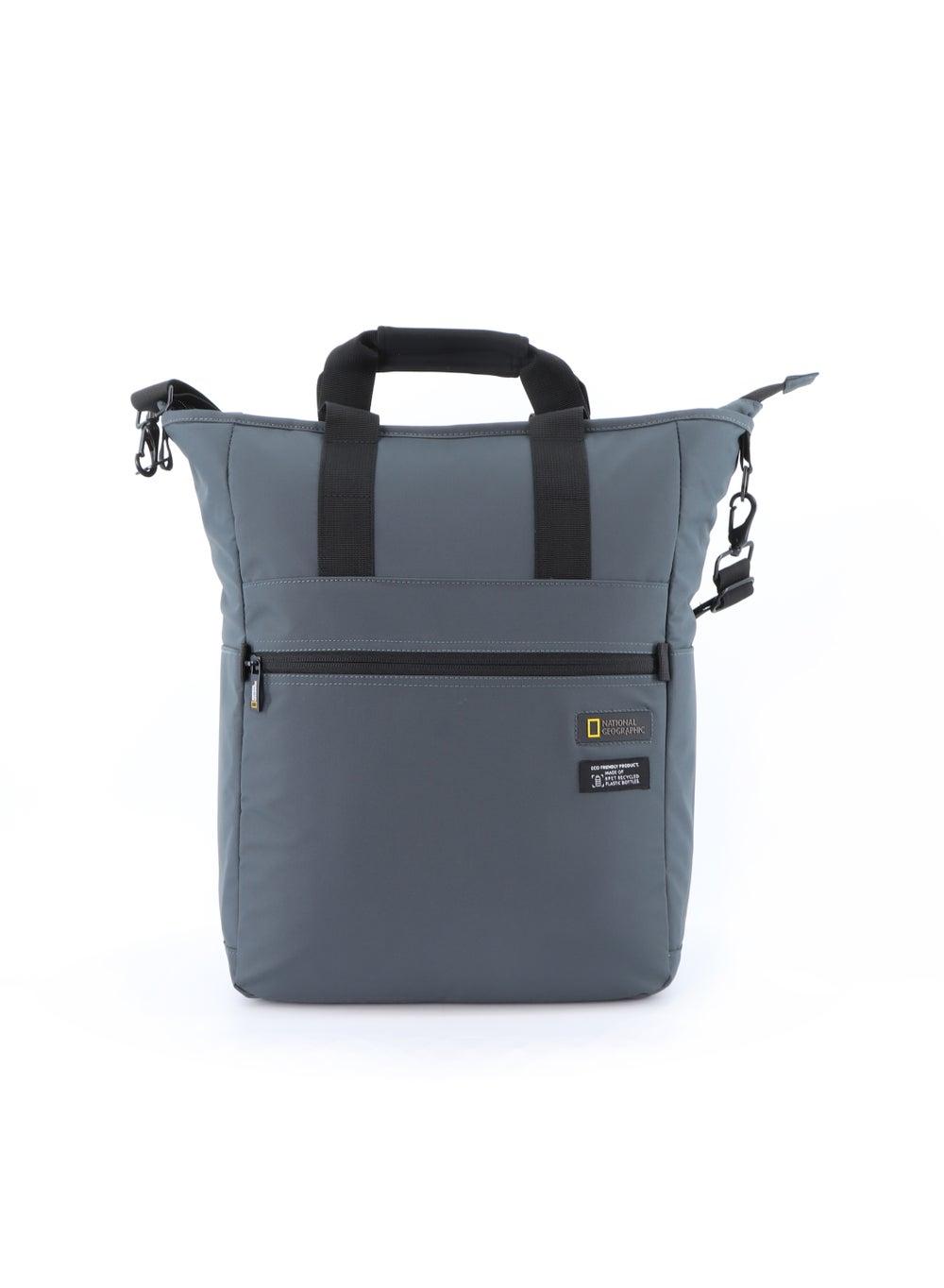 NATIONAL GEOGRAPHIC Mutation 3-Way Tech Shopper Backpack Grey - Image 1