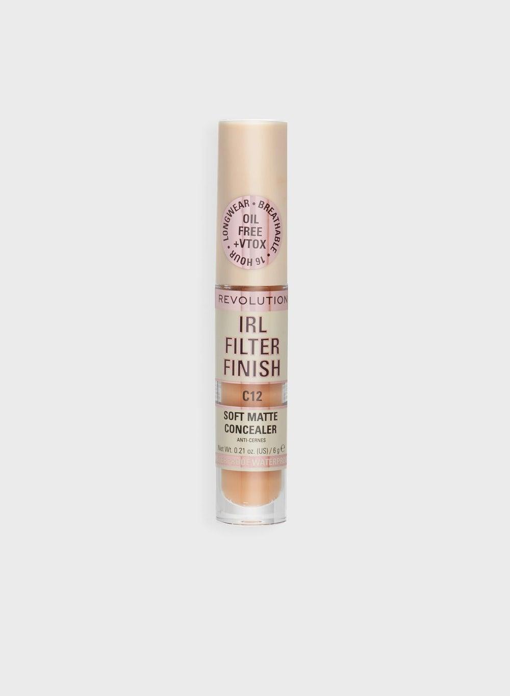 Revolution Filter Finish C12 Concealer - Flawless Skin All Day - Image 1