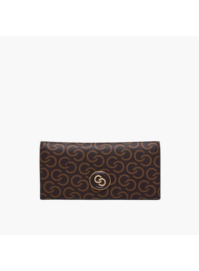 Celeste Monogram Elegance Bi-Fold Women's Wallet - Image 1