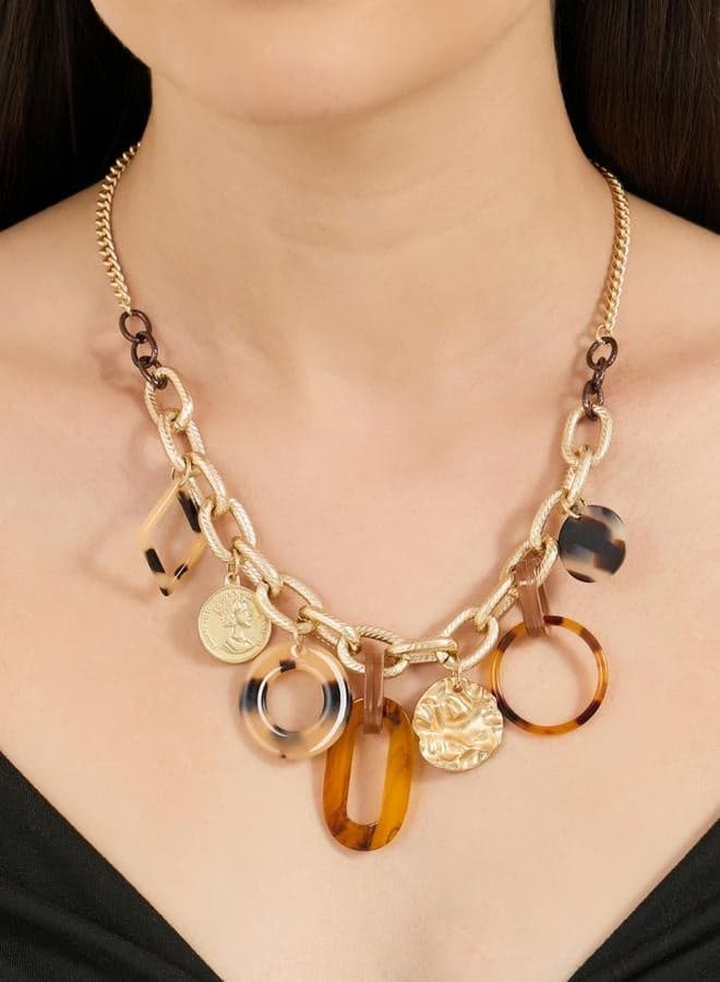 Styli Multi Drop Elegance Necklace - A Women's Treasure - Image 1