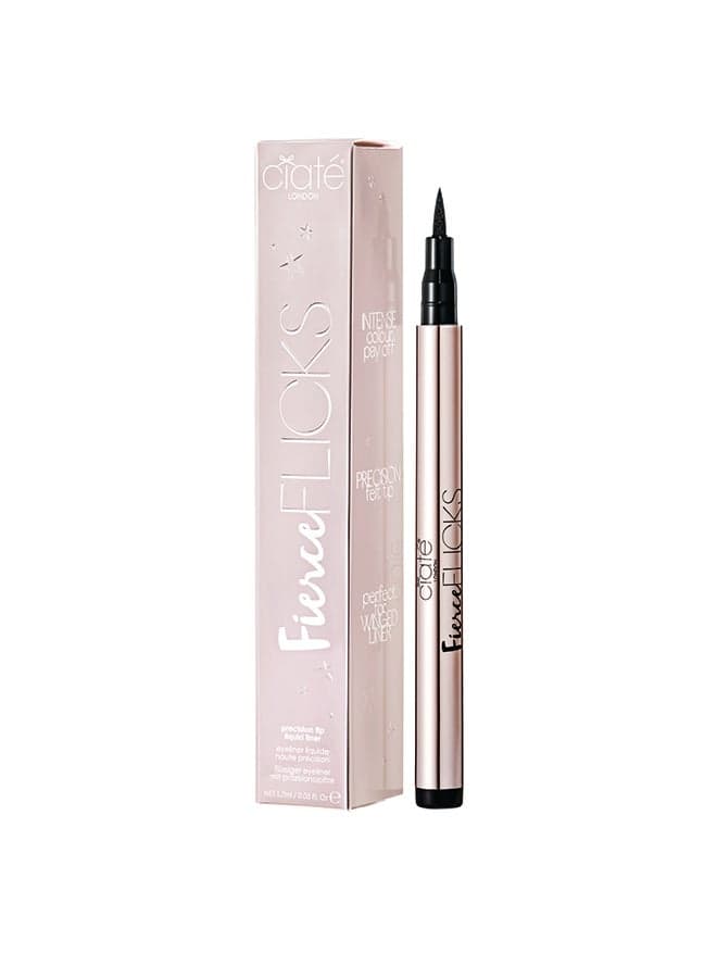 Ciate Fierce Flicks Precision Black Liquid Eyeliner - Image 1