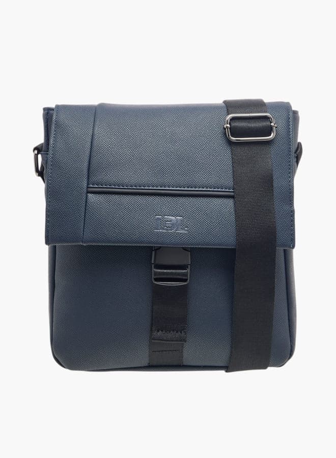 LBL Textured Crossbody Bag with Adjustable Strap - Image 1