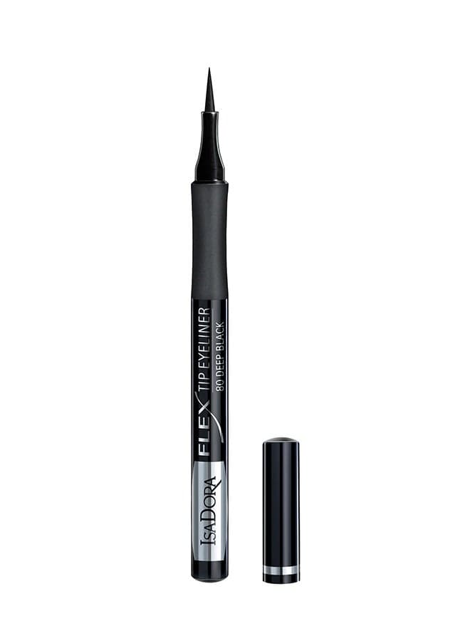 Flex Tip Eyeliner Deep Black – Precision Glide - Image 1