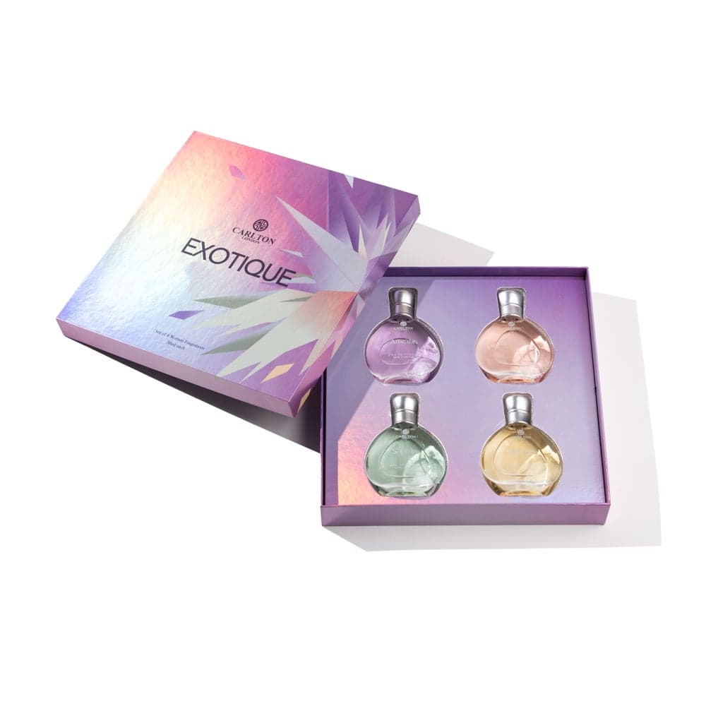 Carlton London Exotique Women's Fragrance Set - 30ml x 4 - Image 1