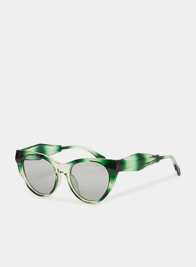Styli Clear Round Sunglasses for Men - Classic Elegance - Image 1
