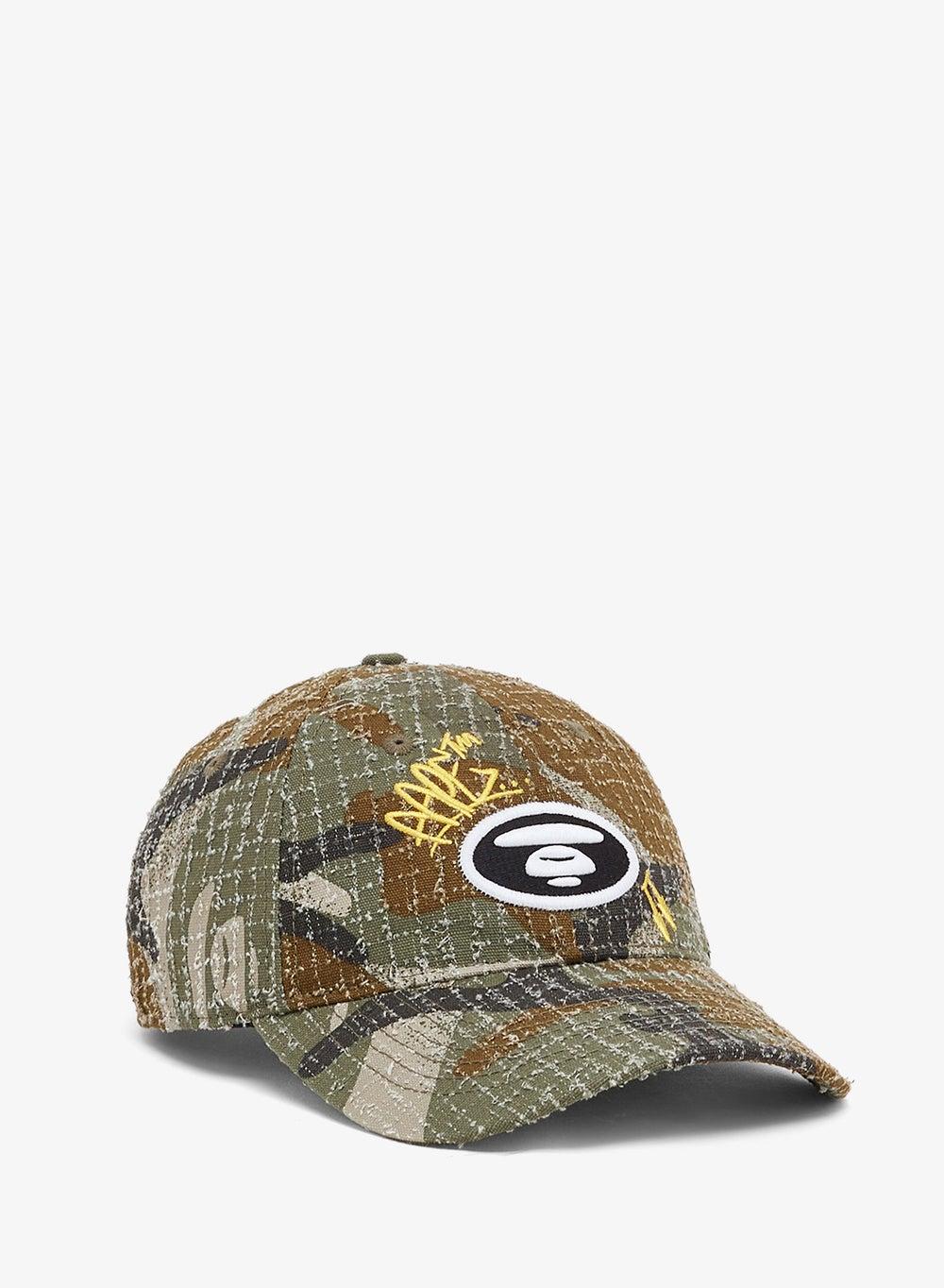 AAPE Moonface Logo Camo Cap - Stylish Accessory for Men - Image 1