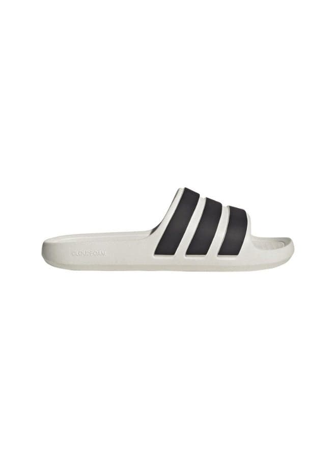 Adilette Flow Unisex Slides - OWHITE/CBLACK/OWHITE Comfort - Image 1