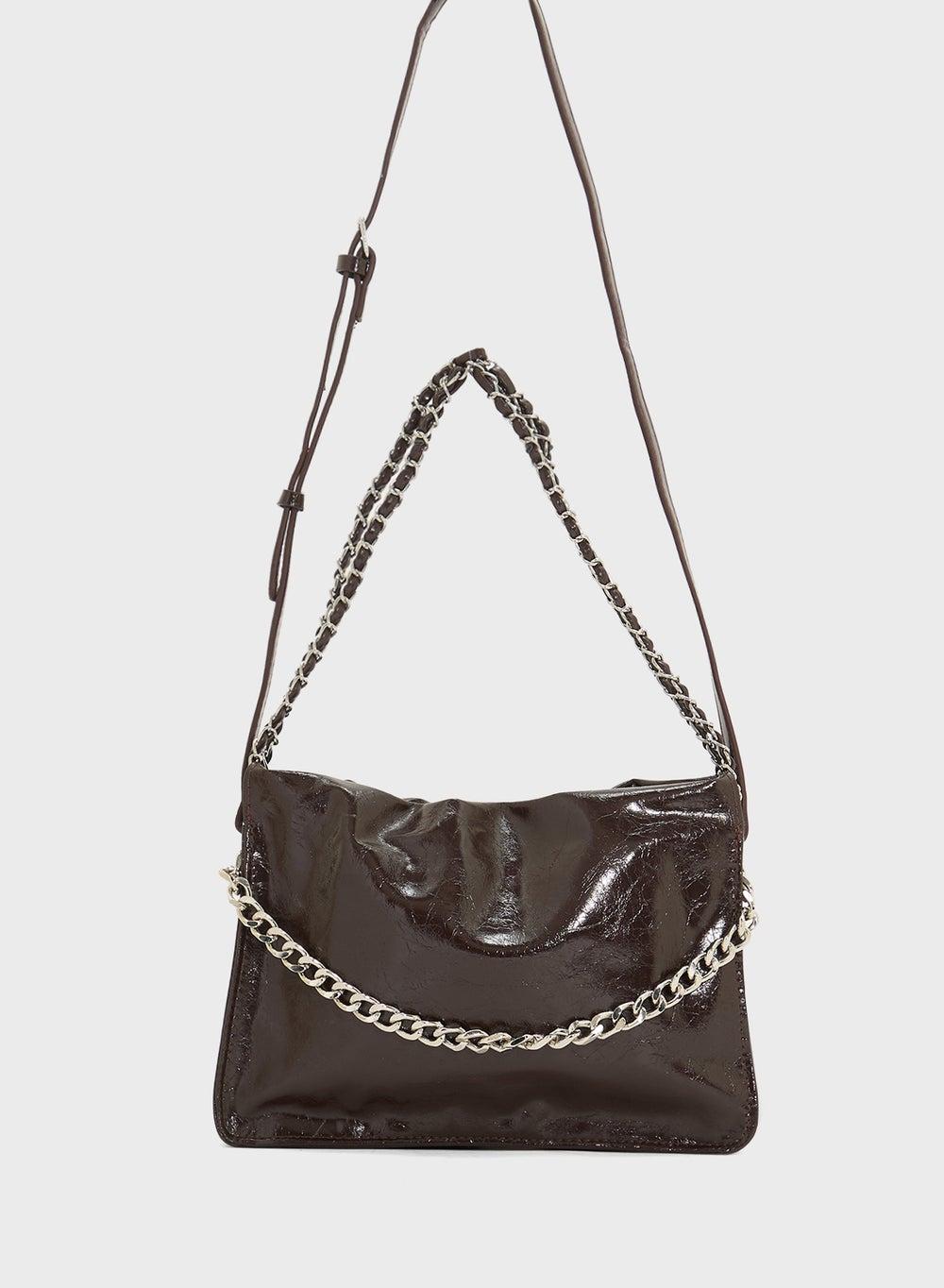 ELLA Crinkle Effect Chic Tote Bag for the Modern Woman - Image 1