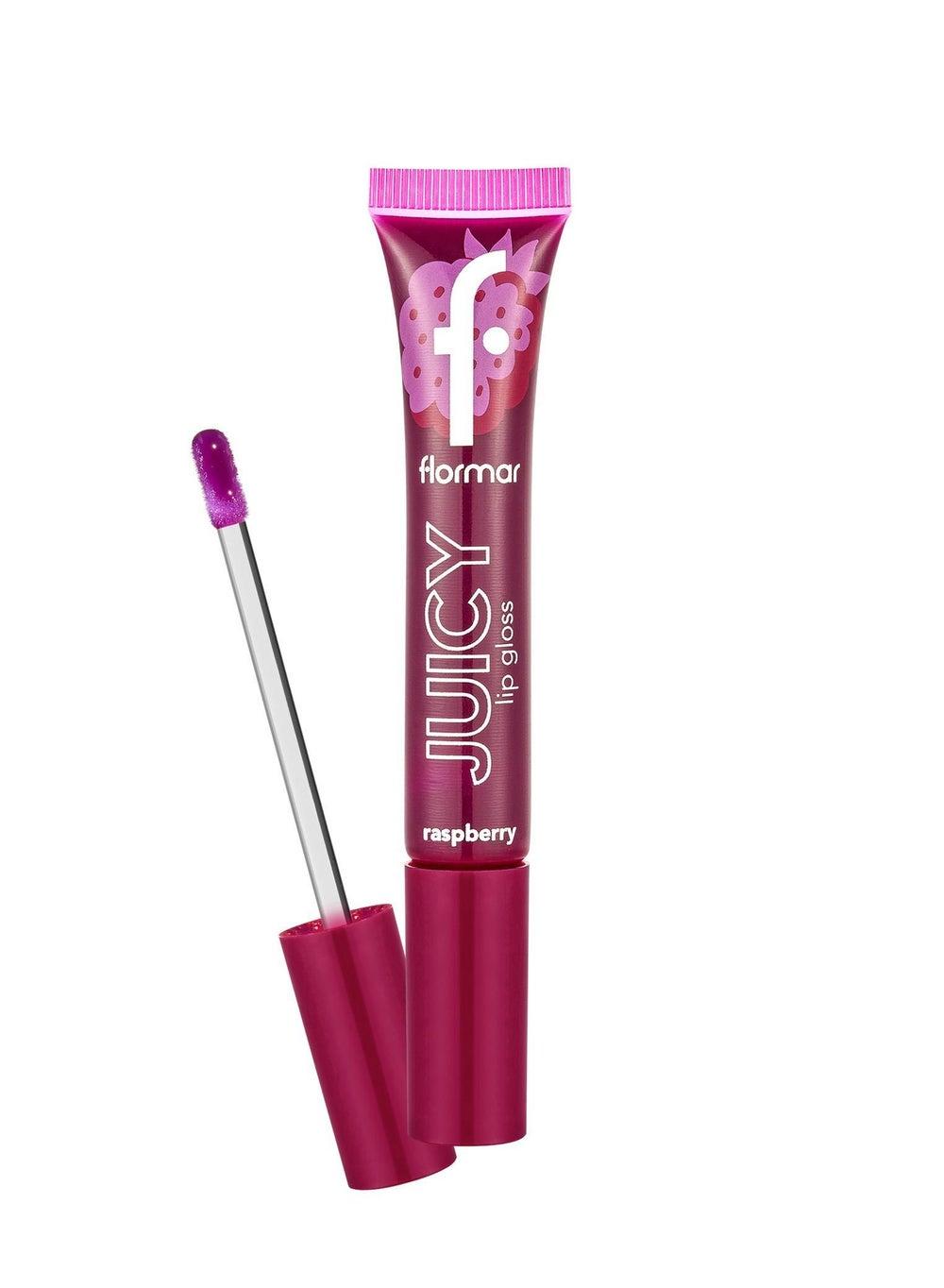 Flormar Juicy Raspberry Lip Gloss - 001 Glossy Finish - Image 1
