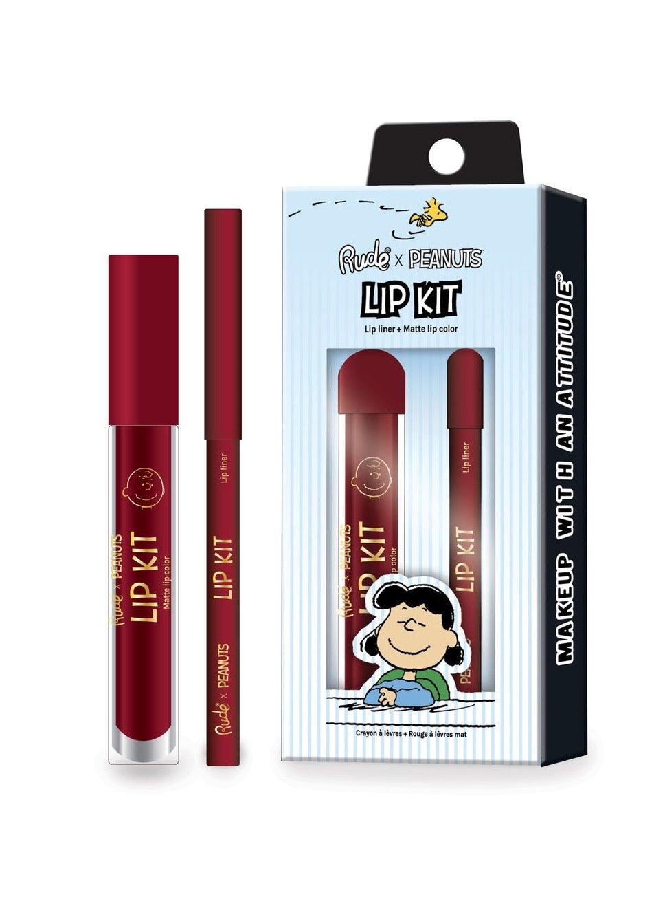 Peanuts Lip Kit You Blockhead - Perfect Pout Duo - Image 1