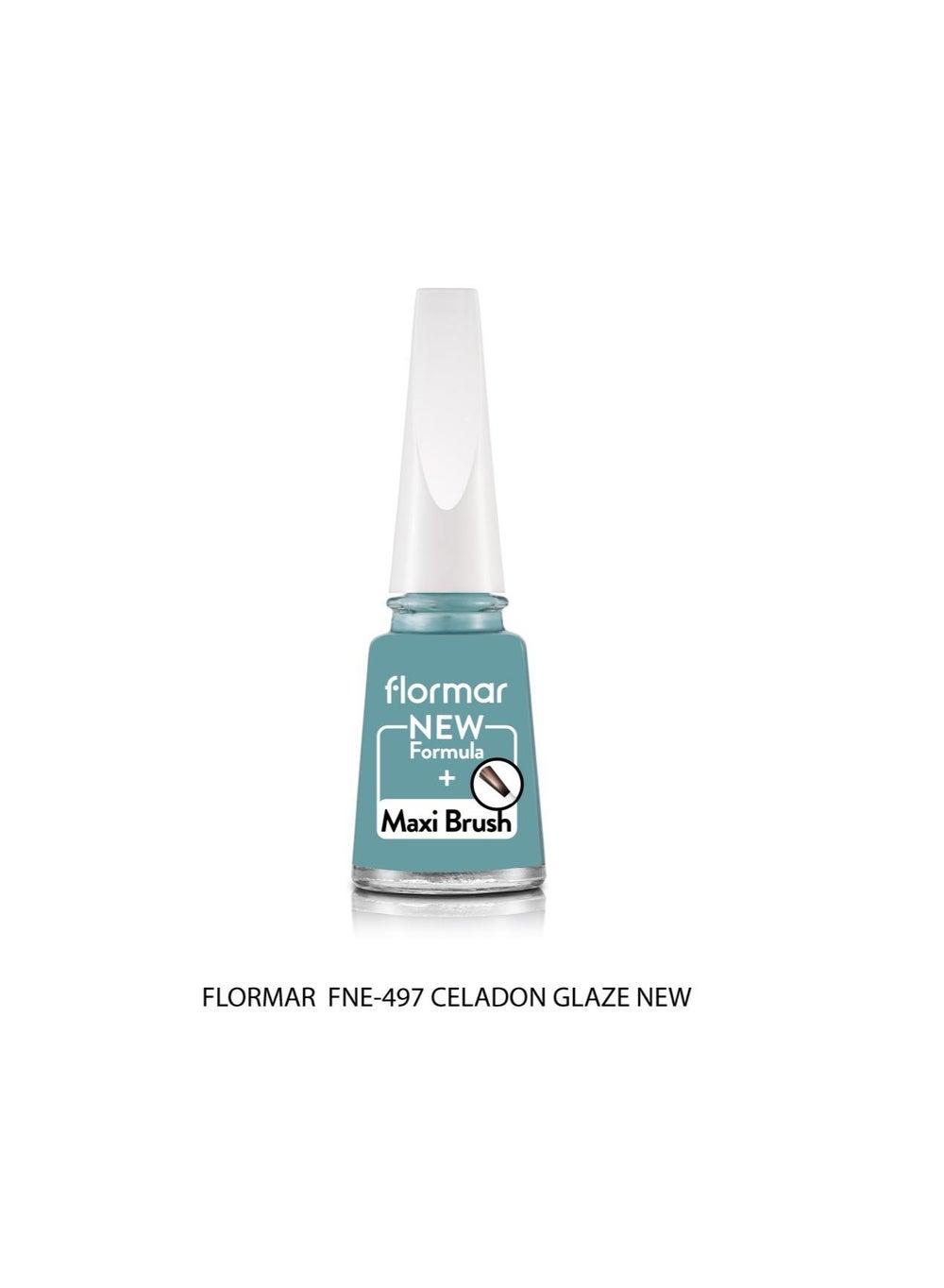 Flormar 497 Celadon Glaze Classic Nail Enamel - Image 1