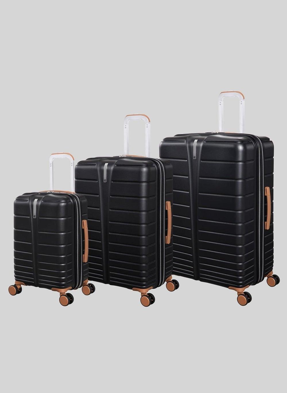 IT Luggage Fascinate Hardshell Elegance in Black - Image 1