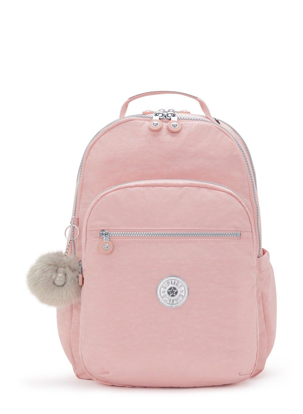 Kipling Seoul Lap Large Backpack - Bridal Rose with Laptop Safety - Image 1