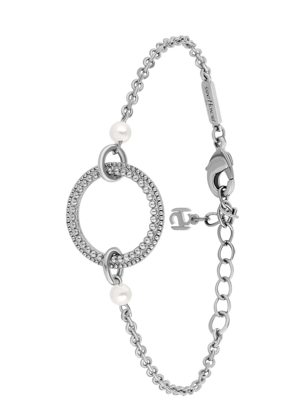 Saint Honore Paris Gala Elegance Silver Bracelet for Women - Image 1