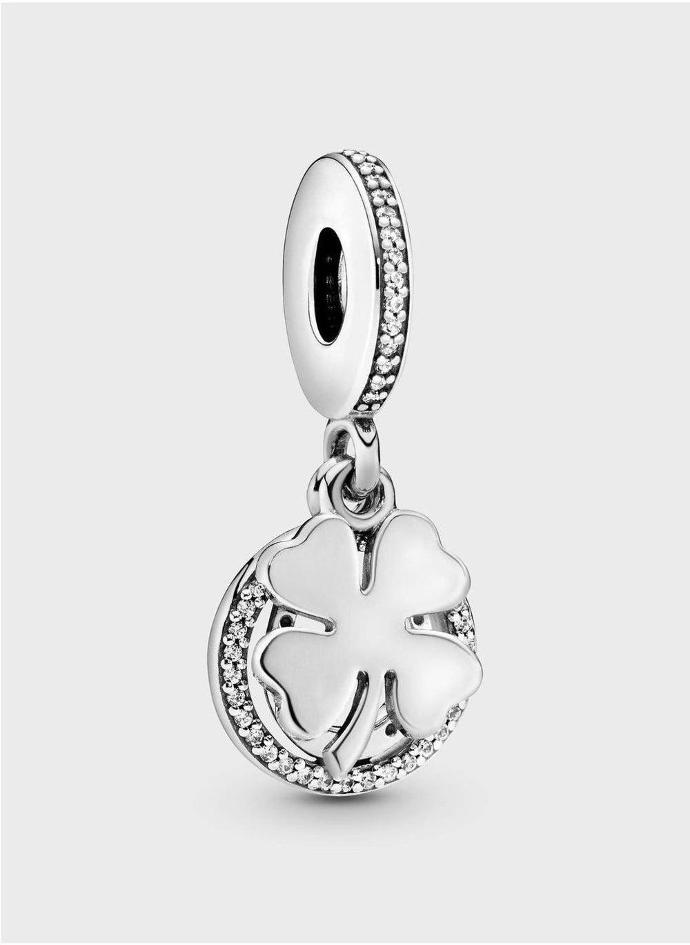 PANDORA Sterling Silver Four-Leaf Clover Charm - Image 1