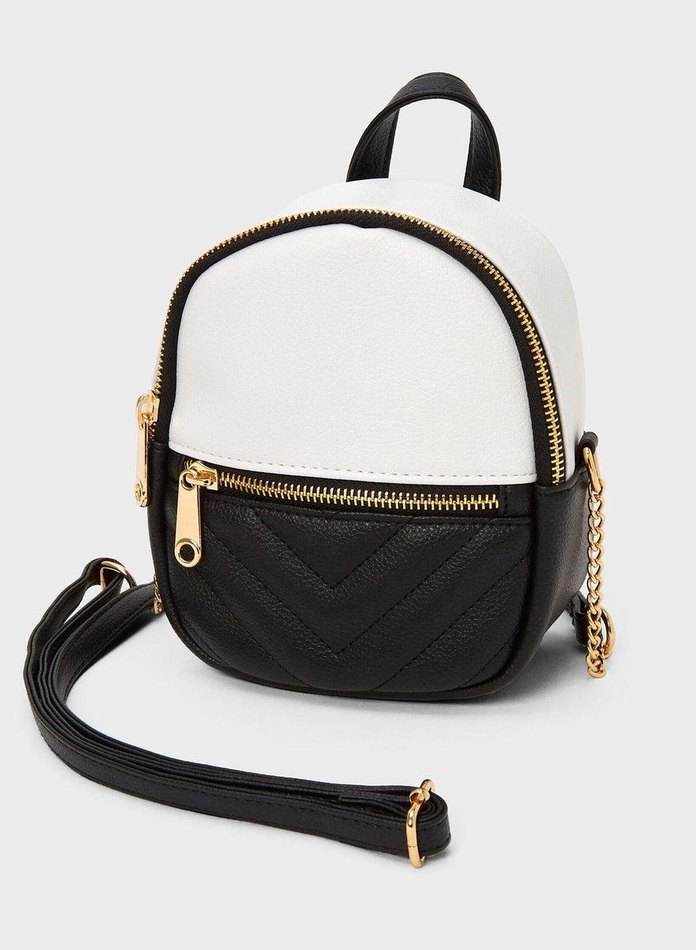 Claire's Chevron Chic: Lightweight Backpack for Women - Image 1