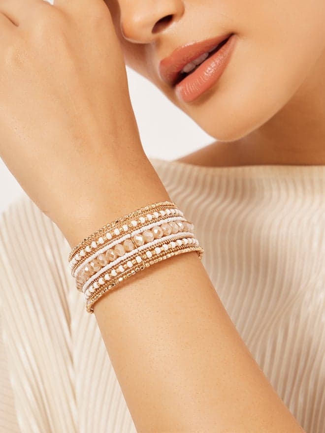 Styli Beaded Brilliance Bracelet - A Touch of Elegance - Image 1