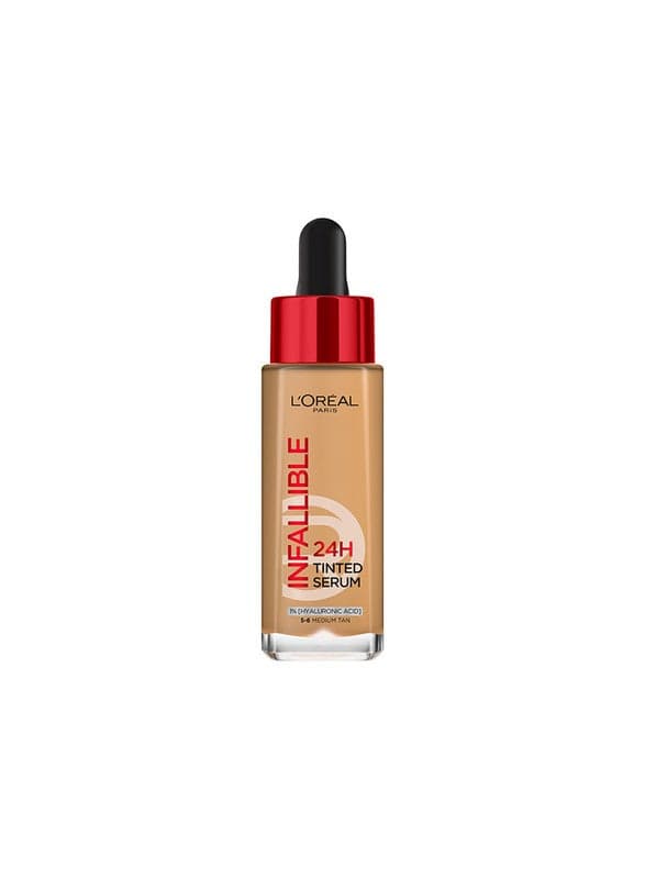 L'Oreal Paris Infaillible 24H Tinted Serum Medium Tan 5-6 - Image 1