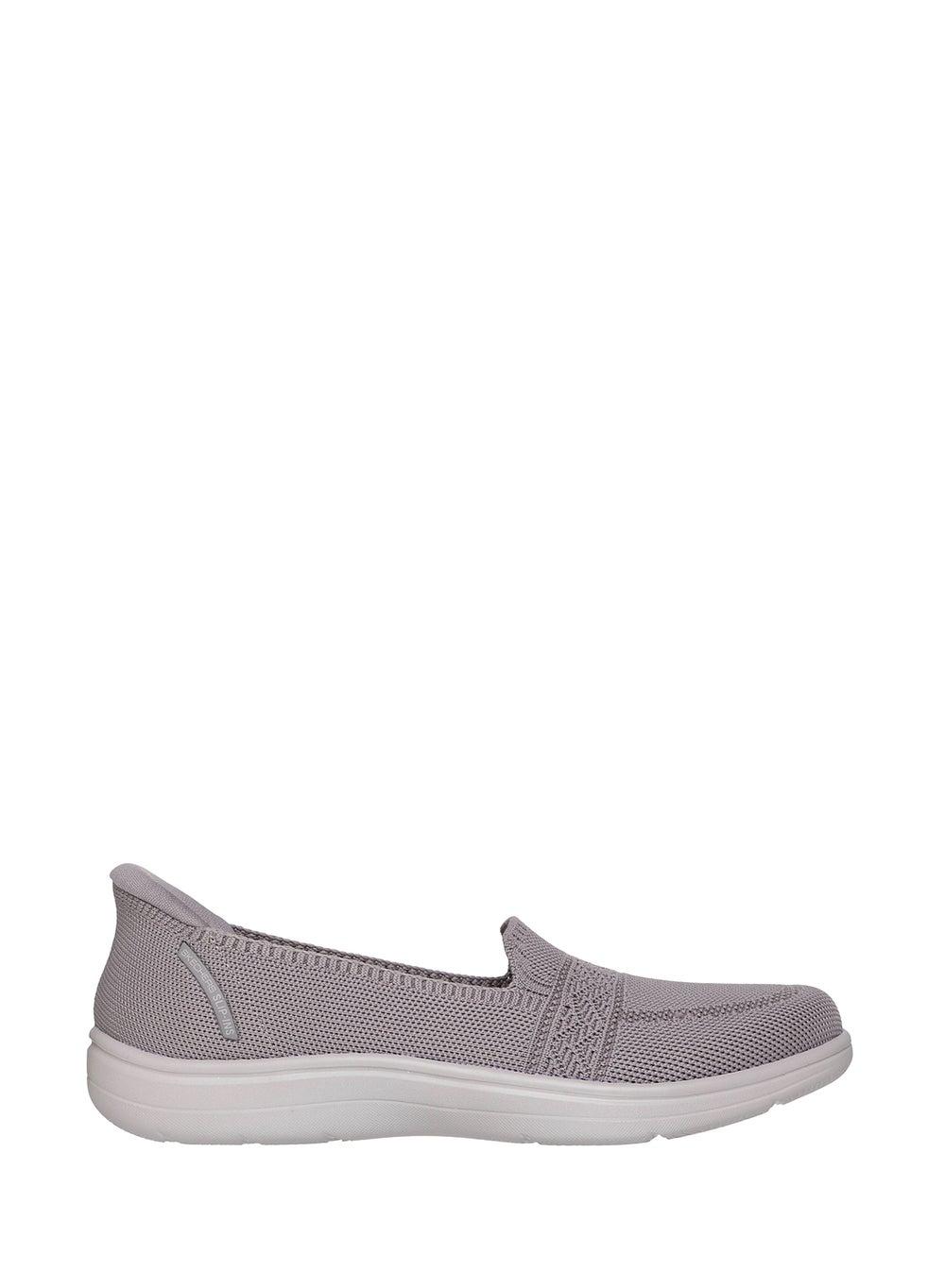 On-The-Go Flex Radiant Slip-Ons – Dark Taupe Style 138435 - Image 1