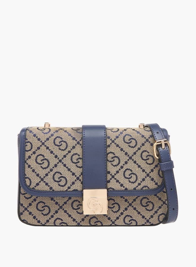 Celeste Monogram Crossbody Bag for Women: Sophistication on the Go - Image 1