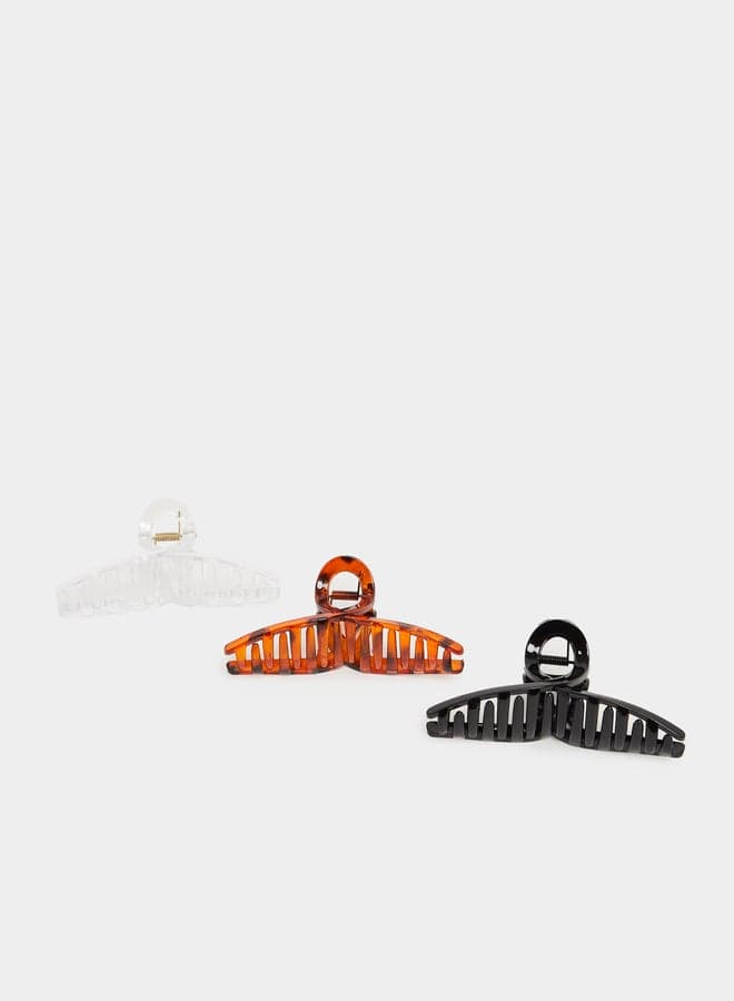 Styli Trio - Chic Claw Clips for Effortless Styling - Image 1