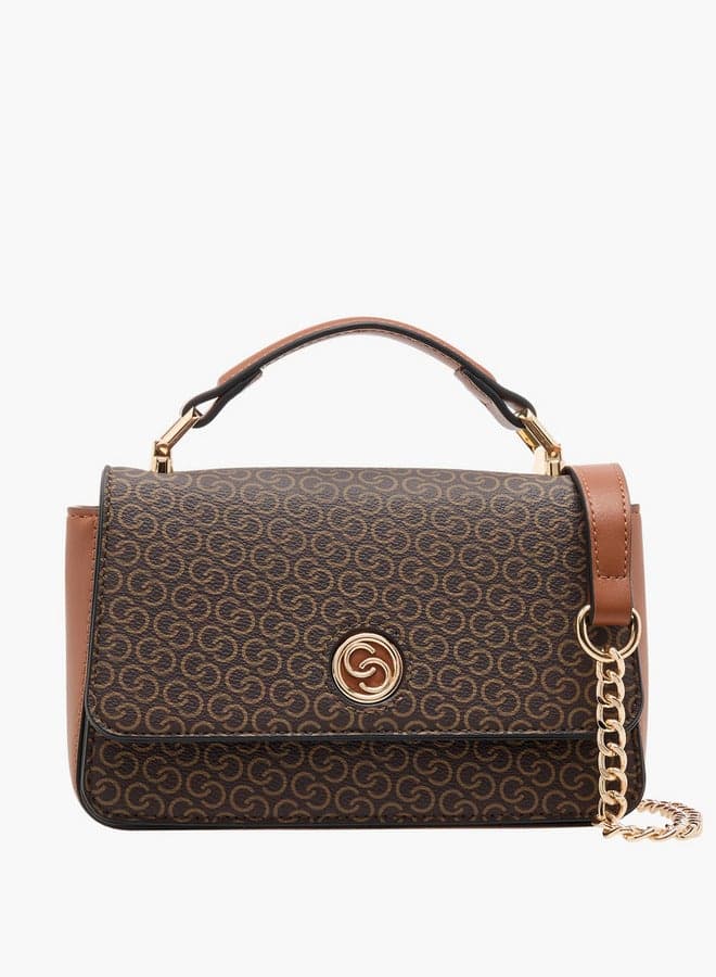 Celeste Monogram Crossbody: Elegance on a Chain - Image 1