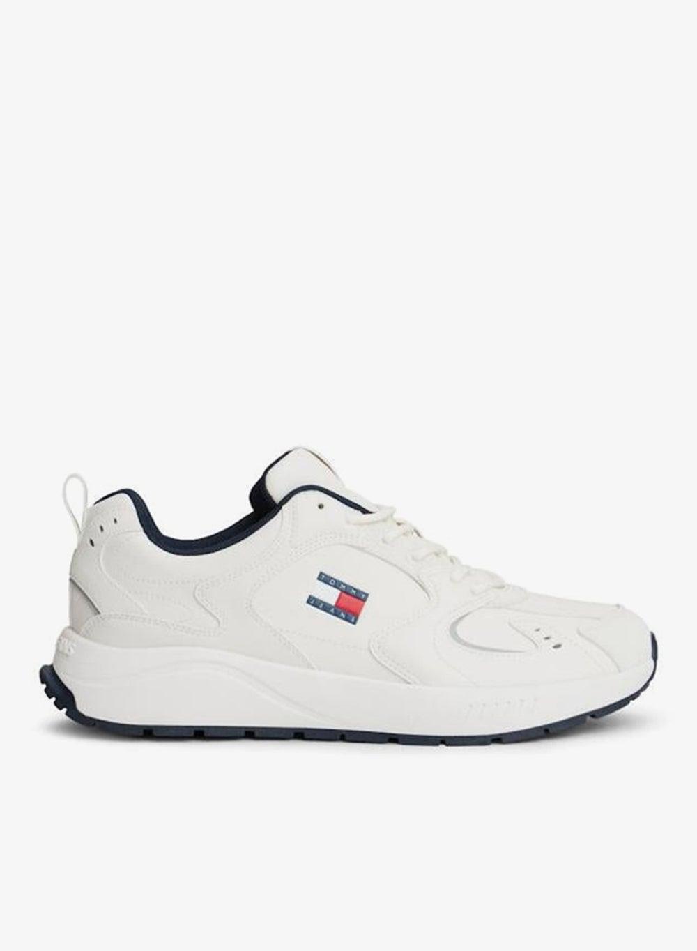 Em0Em01621Ybl Premium White Low-Top Sneakers for Men - Image 1