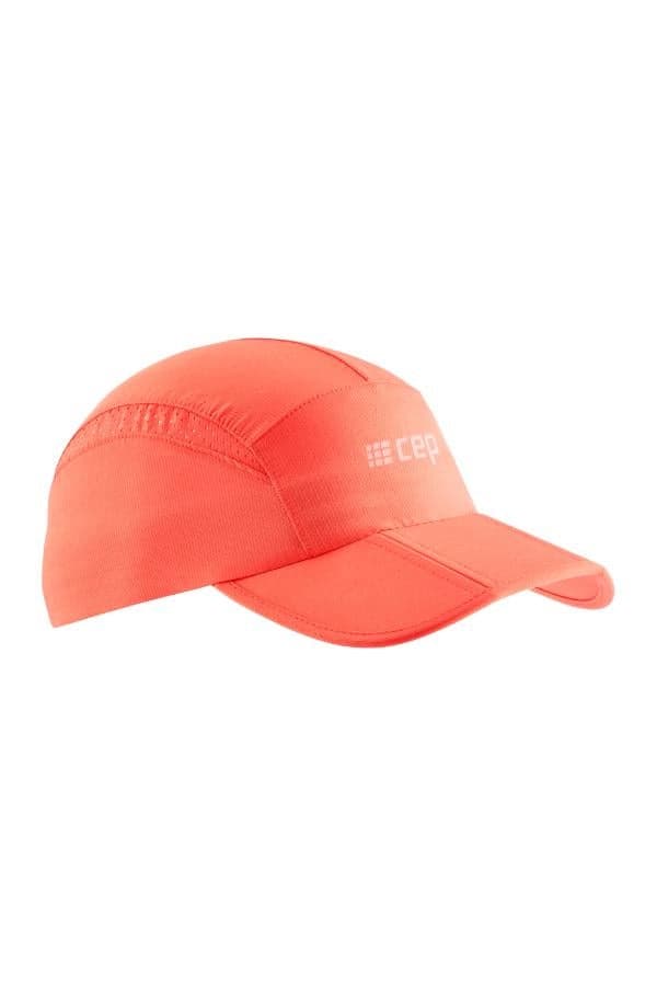 CEP Unisex Coral Running Cap with UV 50+ Protection - Image 1