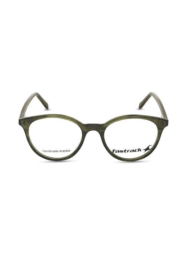 Fastrack Green Round Rimmed Eyeglasses - Chic Feminine Style - Image 1