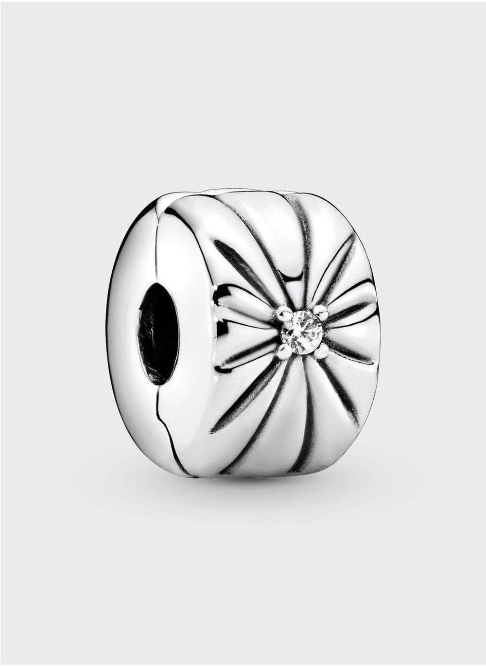 PANDORA Sparkling Sunburst Women's Clip Charm - Image 1