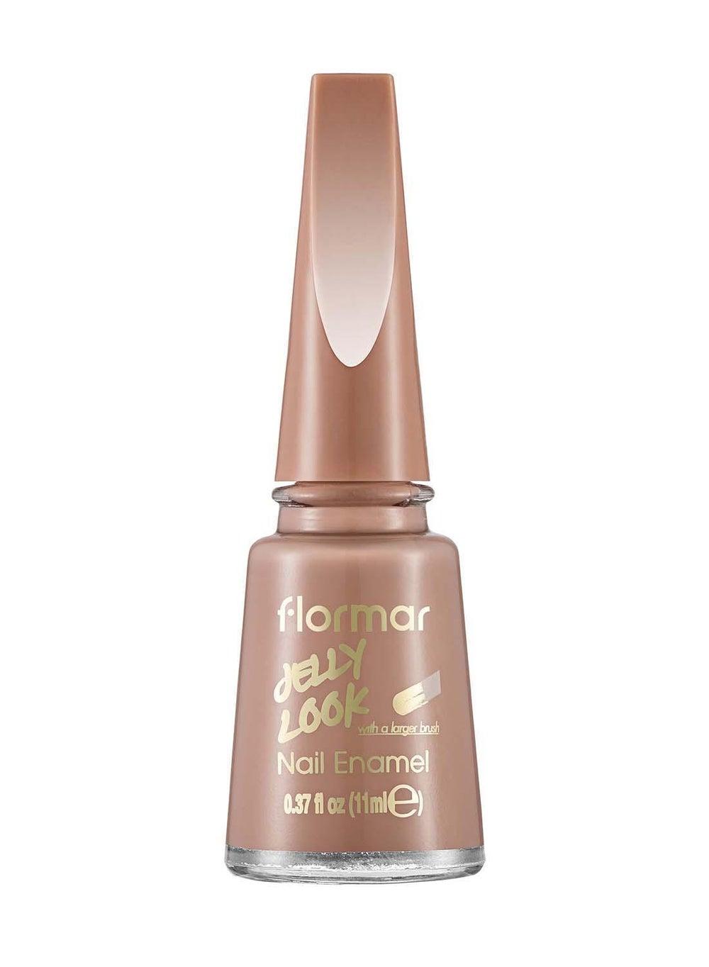 Flormar Jelly Look Nail Enamel JL31 Coffee With Milk - Image 1