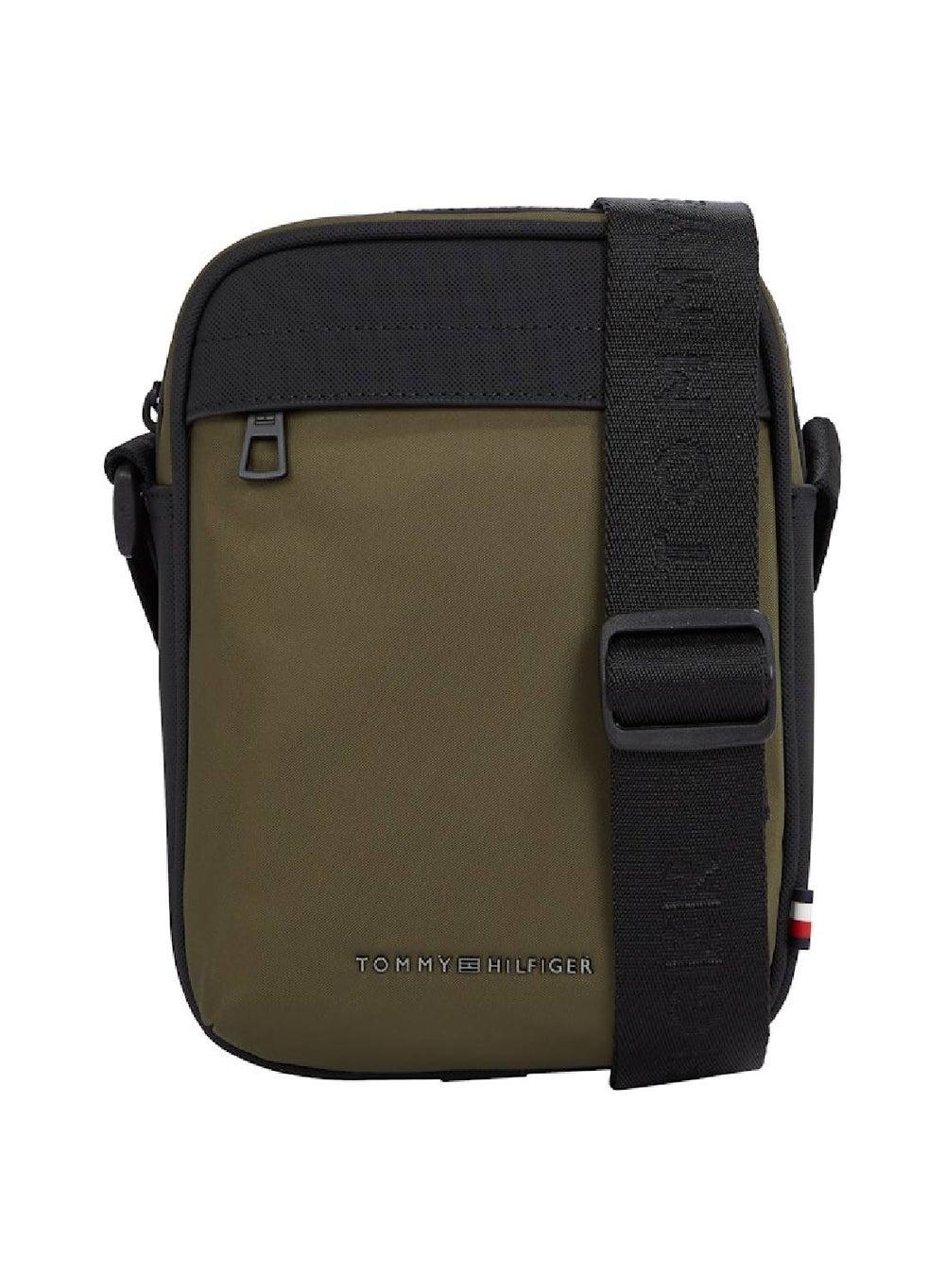 TOMMY HILFIGER Corp Repreve Mini Reporter Bag in Space Blue - Image 1