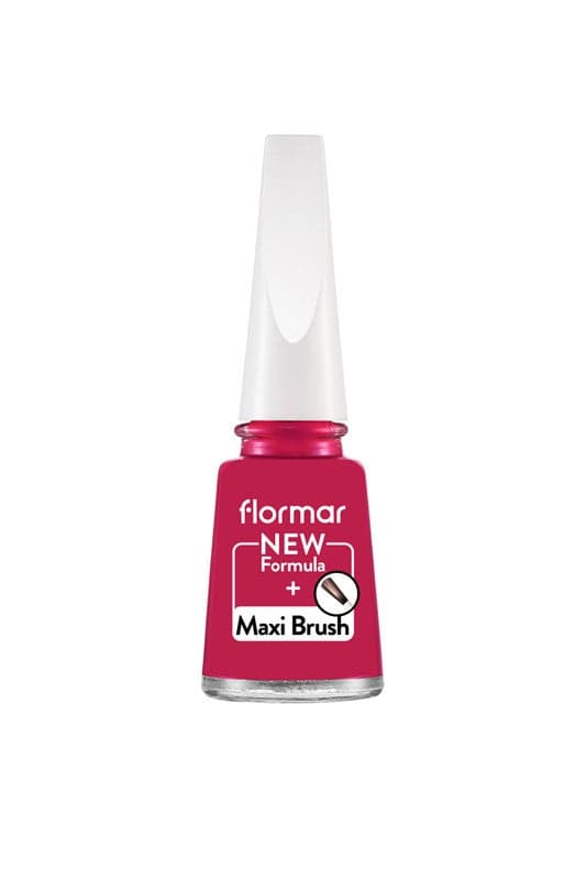 Flormar 125 Stylish Roses Nail Enamel - Luxe Shine - Image 1