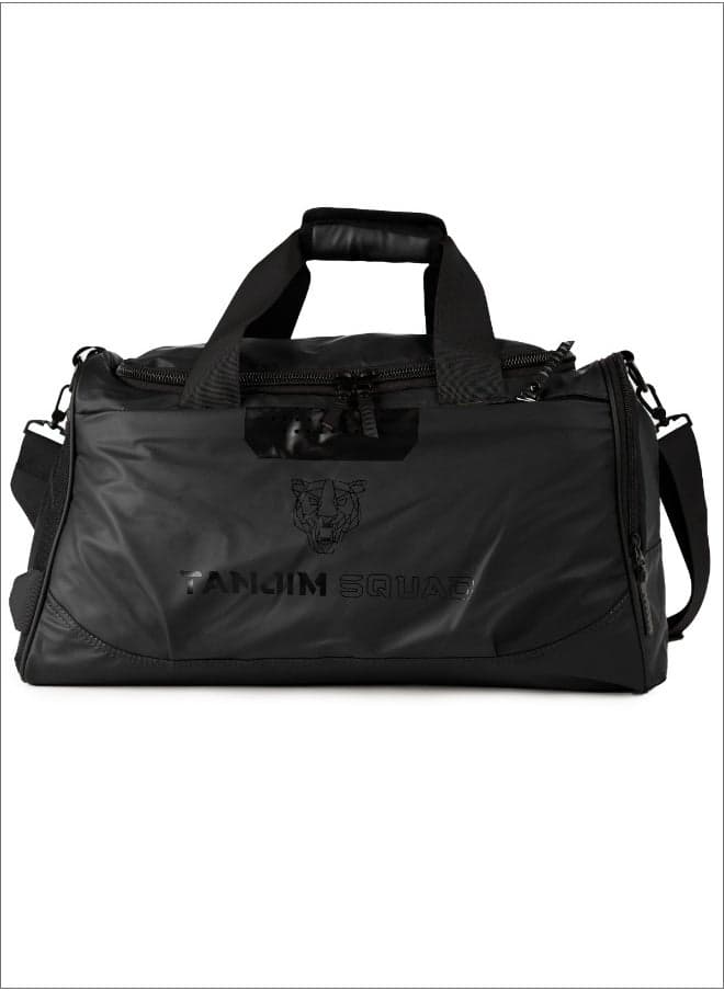 Tanjim Squad Black Duffle – Urban Essential for Men - Image 1