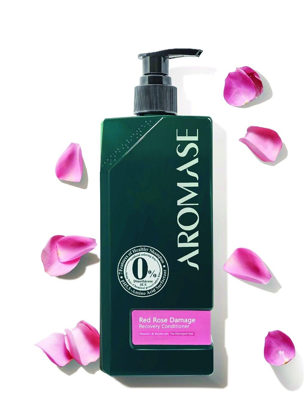 Red Rose Damage Recovery Silky Smooth Conditioner 400ml - Image 1