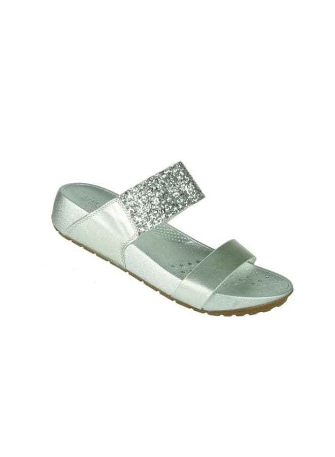 Michelle Morgan RJL187-03B Elegant Silver Slip-Ons - Image 1